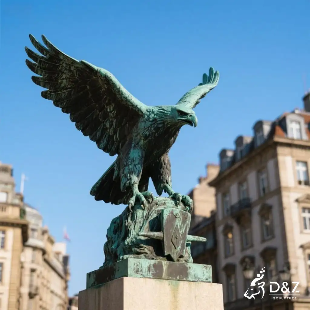 Bronze Giant Haast's Eagle Statue NZ Birds DZN269 Bronze Giant Haast's Eagle Statue NZ Birds DZN269-6