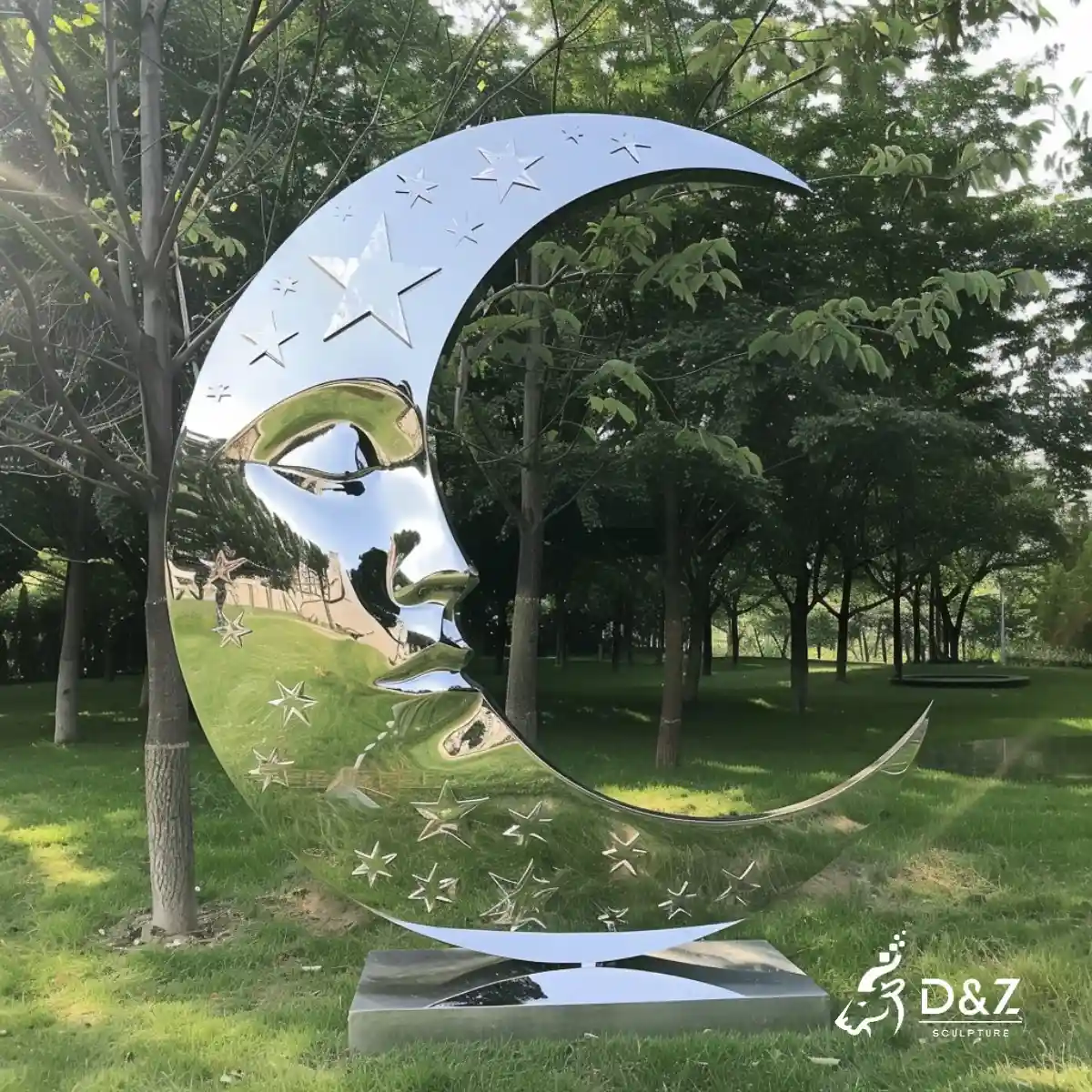 11 Captivating Metal Face Sculpture Designs Redefine Art 11 11 Captivating Metal Face Sculpture Designs Redefine Art: moon face sculpture