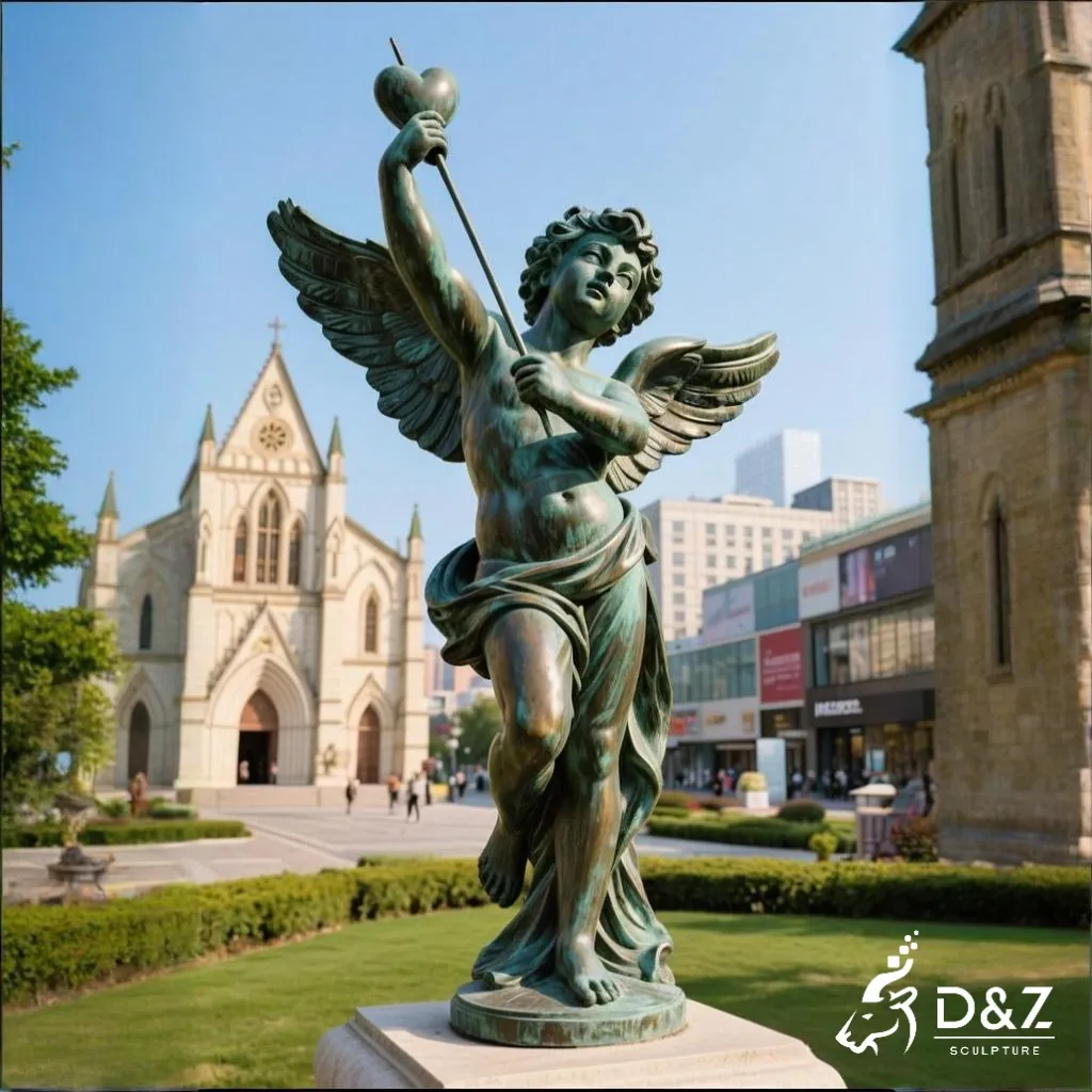 Awesome Bronze Goddess of Love Sculpture Fountain DZN352 15 Large bronze goddess of love sculpture, cast by lost-wax method, outdoor and indoor decoration-3