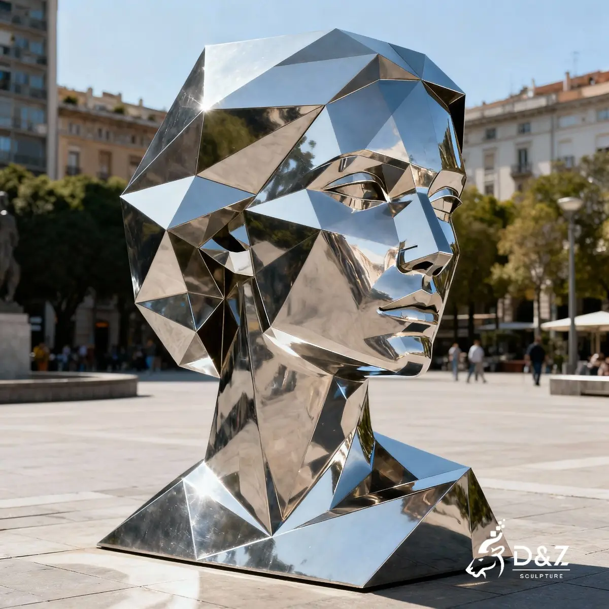 11 Captivating Metal Face Sculpture Designs Redefine Art 5 11 Captivating Metal Face Sculpture Designs Redefine Art: female face sculpture