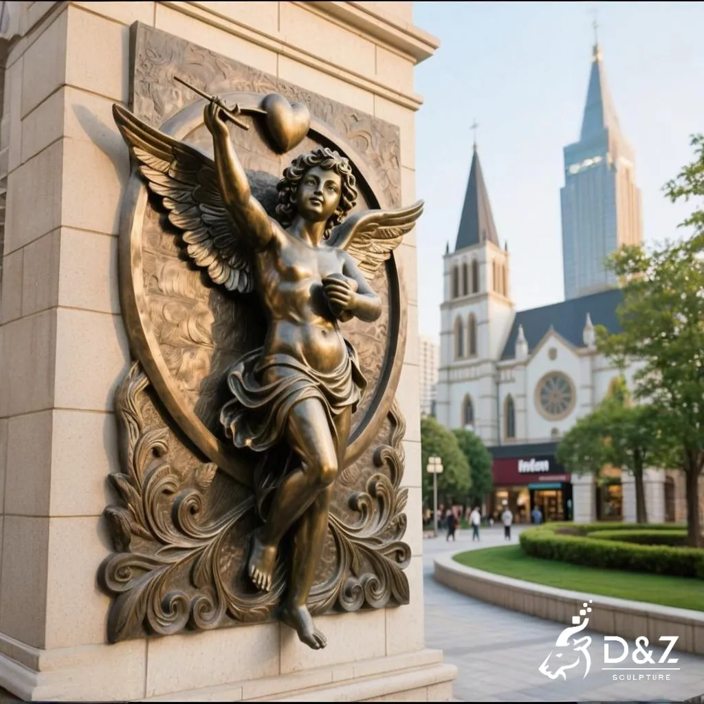 Awesome Bronze Goddess of Love Sculpture Fountain DZN352 14 Large bronze goddess of love sculpture, cast by lost-wax method, outdoor and indoor decoration-6