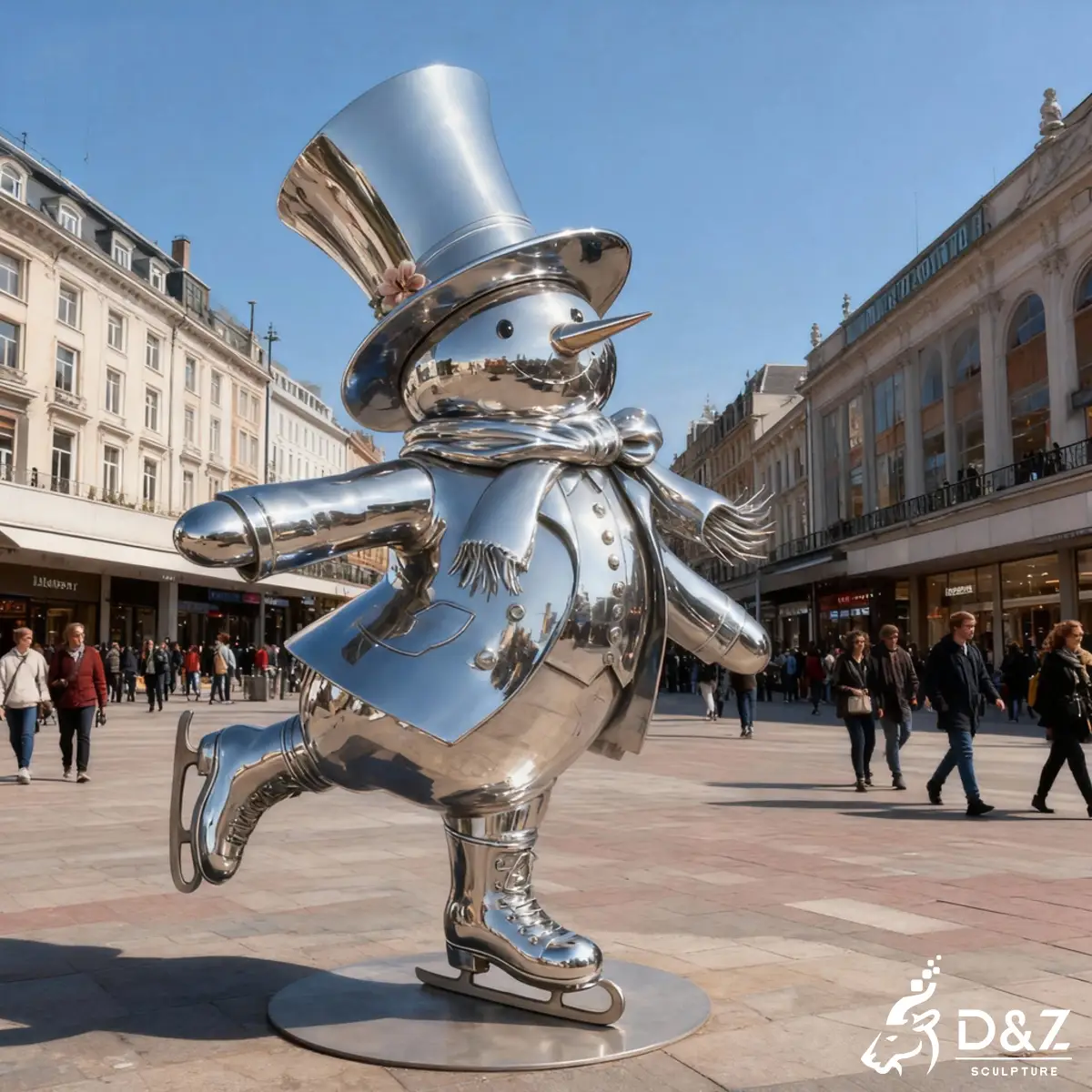 Illuminate a Winter Fairytale with 28 Christmas Sculptures-27