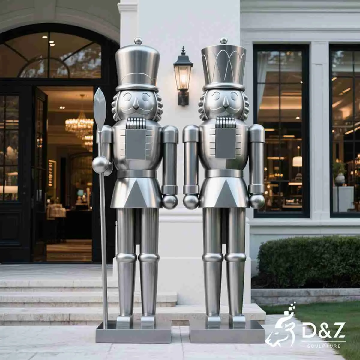 Illuminate a Winter Fairytale with 28 Christmas Sculptures-28