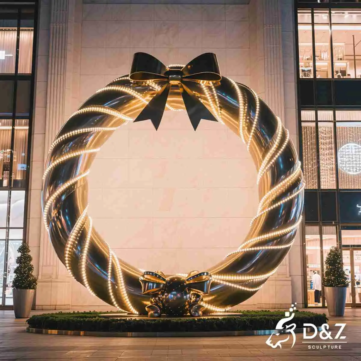 Illuminate a Winter Fairytale with 28 Christmas Sculptures-13