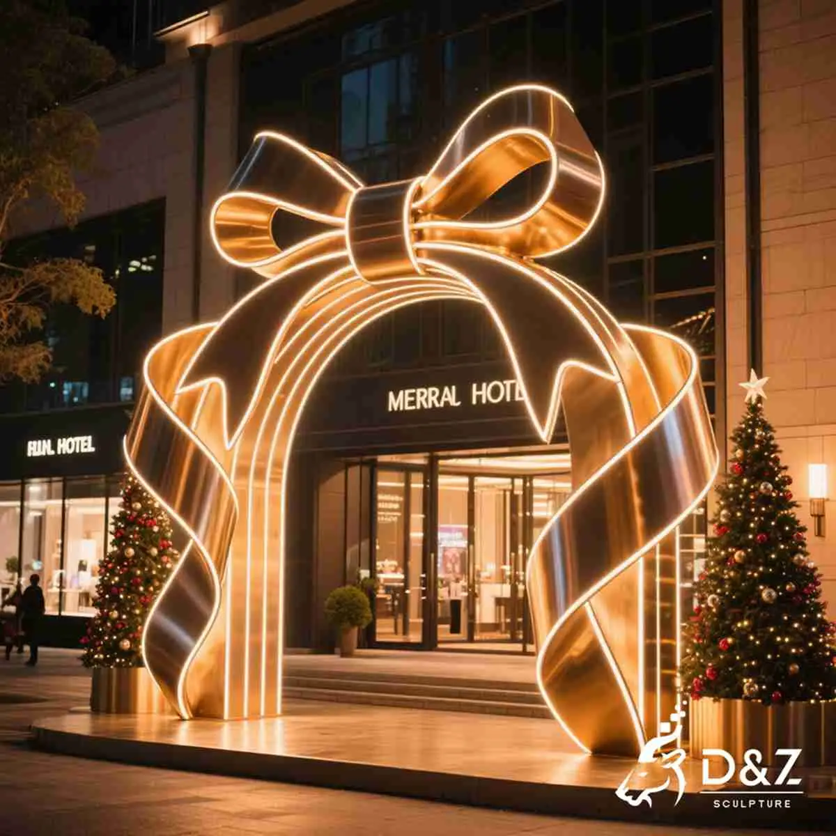 Illuminate a Winter Fairytale with 28 Christmas Sculptures-24