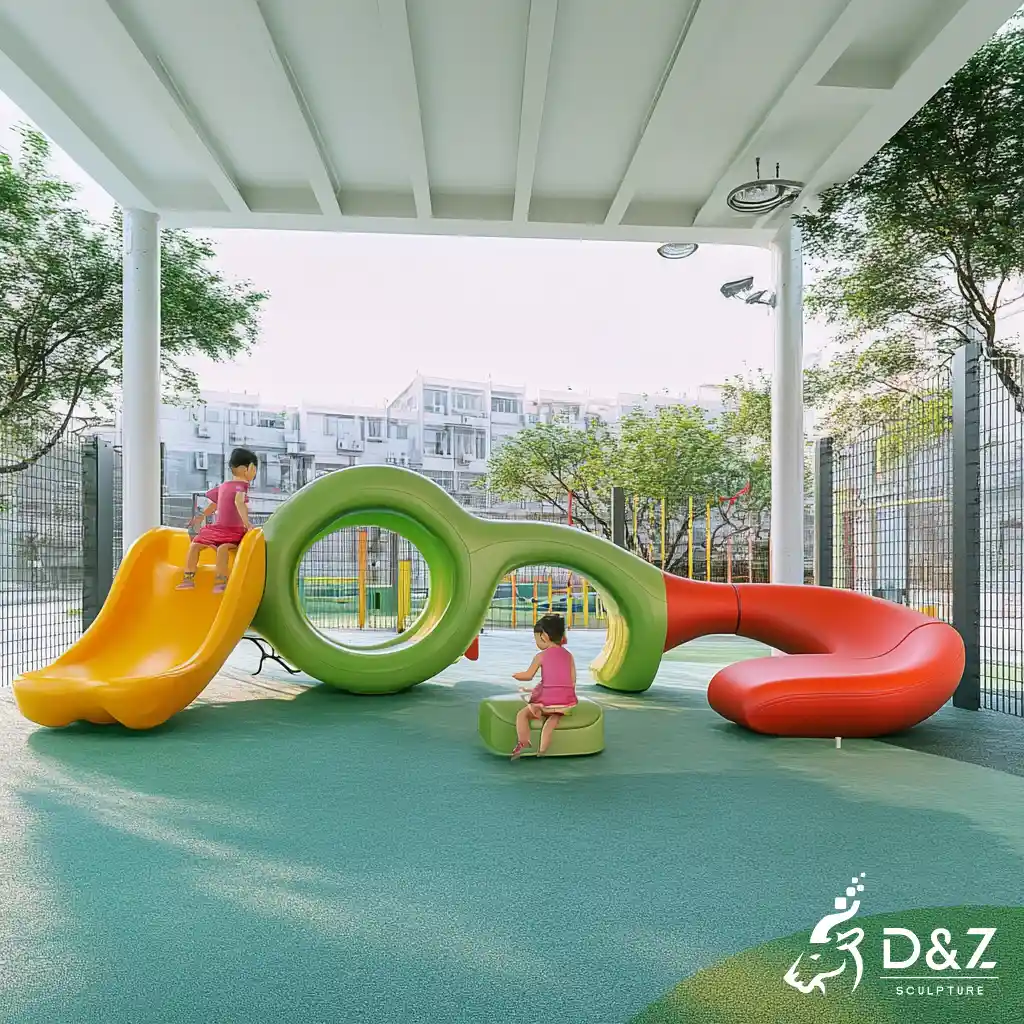 Large Interactive Custom-themed Playground Sculptures DZN419-8