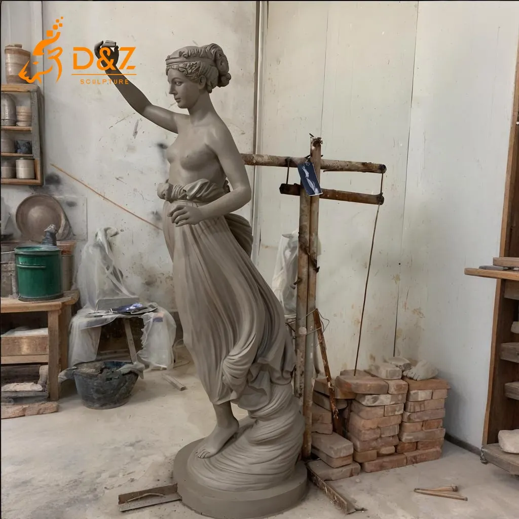 Famous Brass Hebe Goddess Statue of Youth and Elegance for Sale DZN404-4